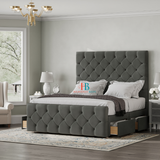 Dover Divan Drawer Storage Bed With Drawers