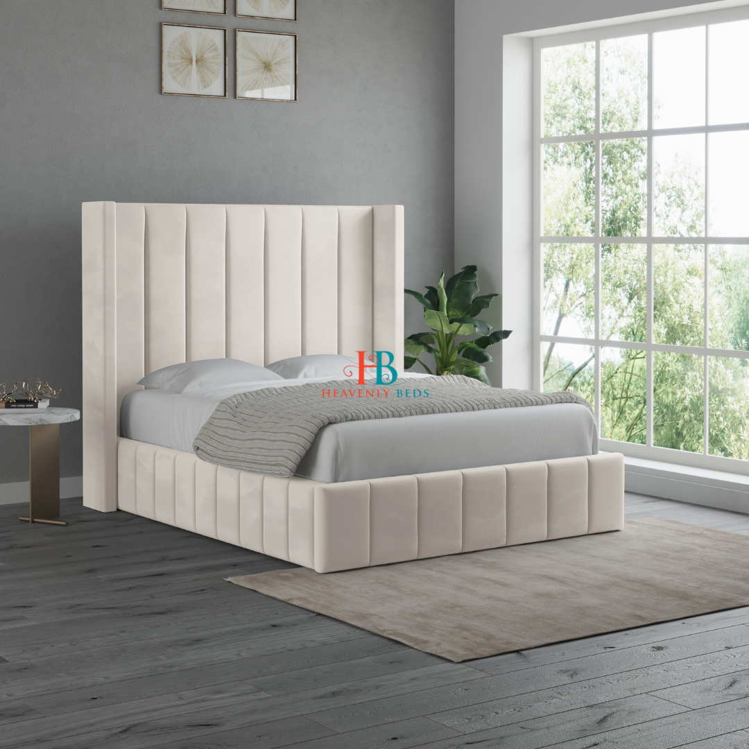 Foley Full Panel Wingback Bed Frame