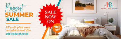 Biggest Summer Sale on beds and bedframes - Heavenlybeds