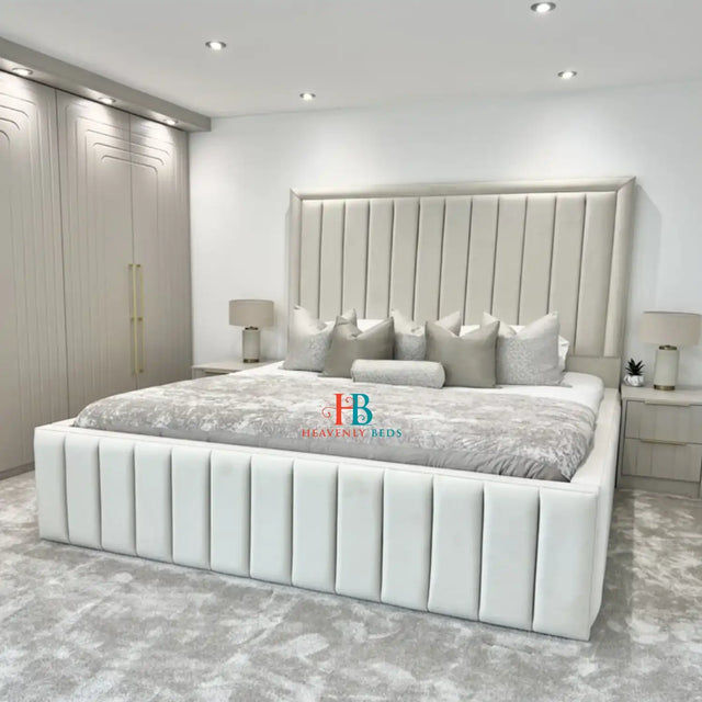 Heather Multi Panel Bed Frame