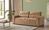 Yalina 3 Seater Sofa Bed + 2 Seater Storage Sofa 3+2 Mink