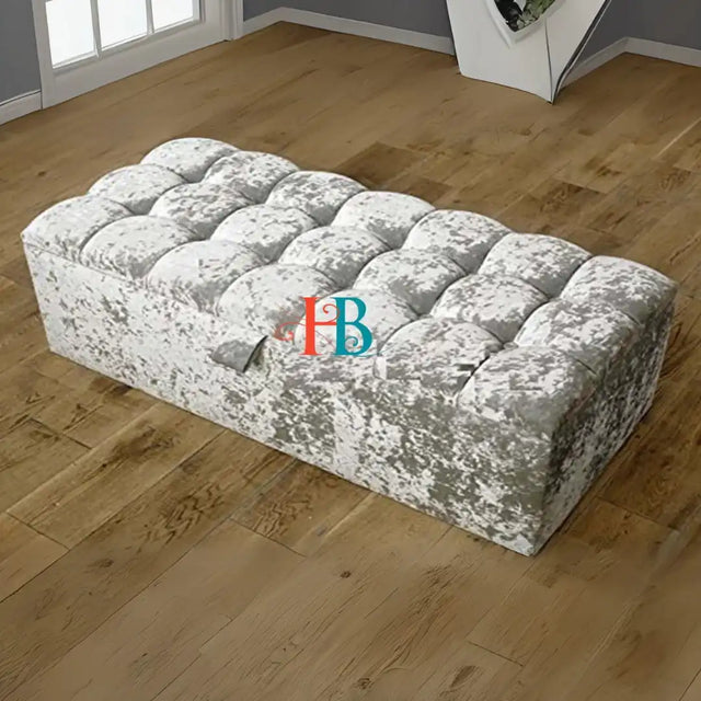 Ottoman Toy Storage Blanket Box Footstool