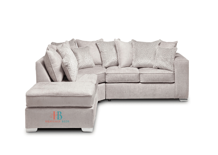Luxury RHF 2c2 2c1 Corner Sofa Set