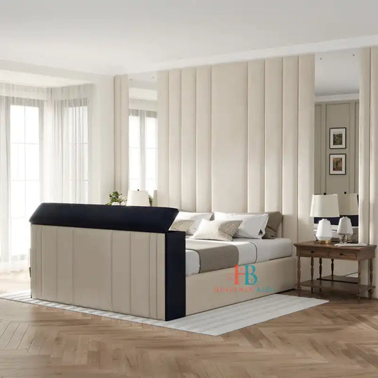 Wall Panels + Mirrors + TV Bed