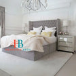 Valeria Wingback Divan Bed Set