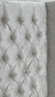 Piper Tv Bed - Grey plush velvet